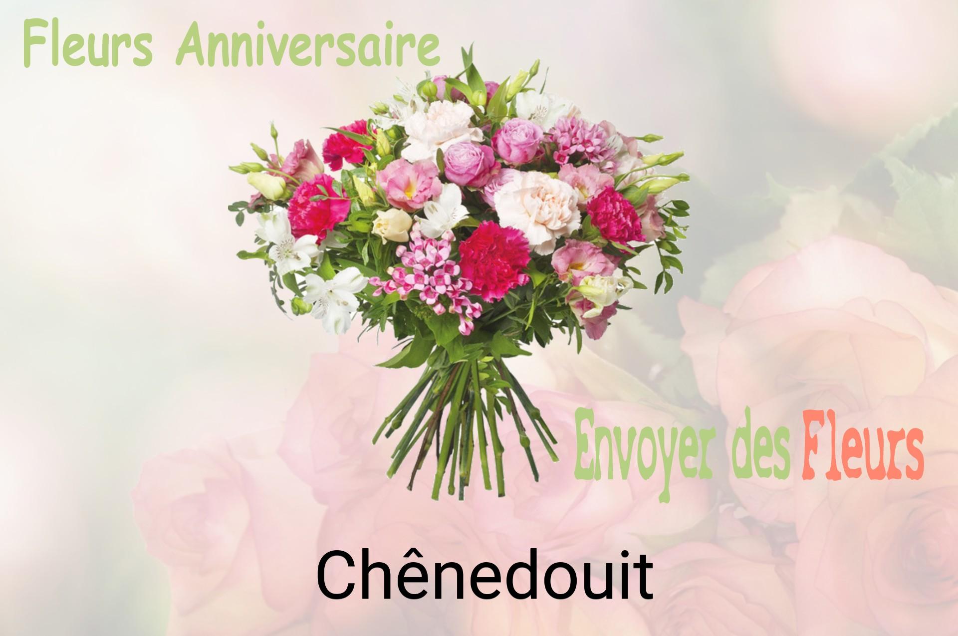 Bouquet de fleurs d’anniversaire livré à Chênedouit